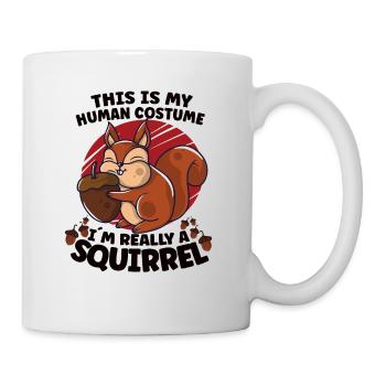 Funny Squirrel Fan Squirrel Lover Chipmunk Addict - Tasse - Weiß - Rechts