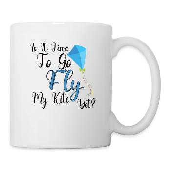 Kite Flying Kite Fan For Fite Flying Lovers - Mug - white - Right