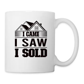 Real Estate Agent Realtor Home Closing Investor - Mug - white - Right