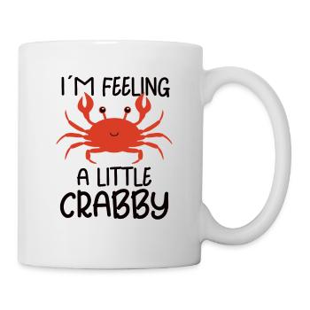 Krabbenkrabbenkrabbenflüsterer Krabbenjagdfischer - Tasse - Weiß - Rechts