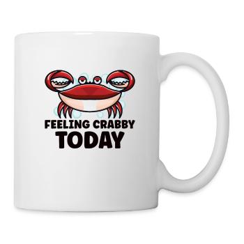 Krabbenkrabbenkrabbenflüsterer Krabbenjagdfischer - Tasse - Weiß - Rechts