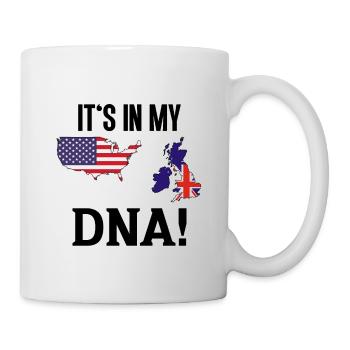 USA, America and British England Origin - Mug - white - Right