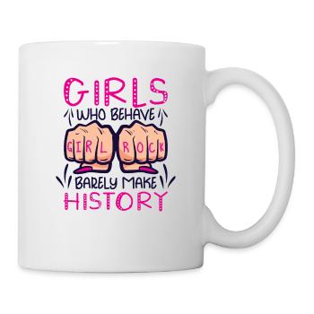 Féminisme Pouvoir des femmes Pro-choix Pro Avortement - Mug blanc - blanc - Droite