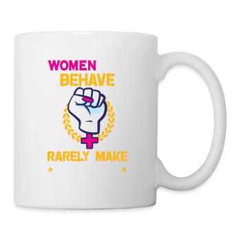 Féminisme Pouvoir des femmes Pro-choix Pro Avortement - Mug blanc - blanc - Droite