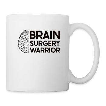 Brain Surgery Joke Brain Surgery Awareness Gift - Mug - white - Right