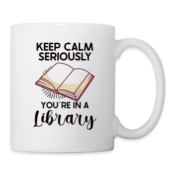 Lecteur de livres Lecture Littérature Amoureux de l’écriture - Mug blanc - blanc - Droite