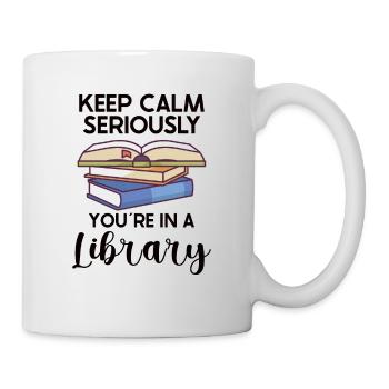Lecteur de livres Lecture Littérature Amoureux de l’écriture - Mug blanc - blanc - Droite