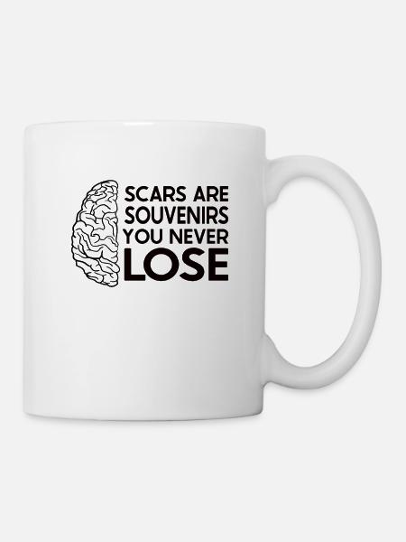 Brain Surgery Joke Brain Surgery Awareness Gift - Tasse - Weiß