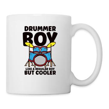 Batteur Batterie Musique Batterie Batterie - Mug blanc - blanc - Droite