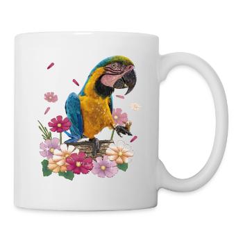 The blue and yellow macaw - Mug - white - Right