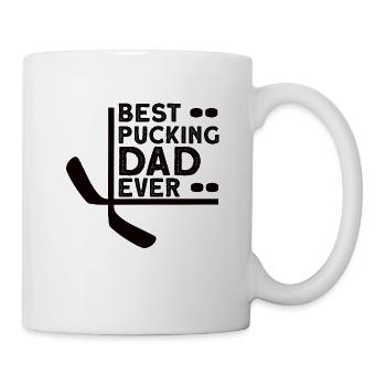 Eishockey-spieler Lustiger Eishockey-team-tormann - Tasse - Weiß - Rechts