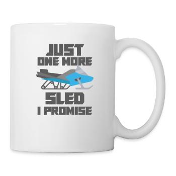 Snowmobile Snowmobile Winter Sports Gift Idea - Mug - white - Right