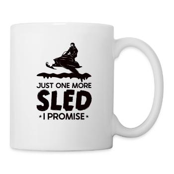 Snowmobile Snowmobile Winter Sports Gift Idea - Mug - white - Right