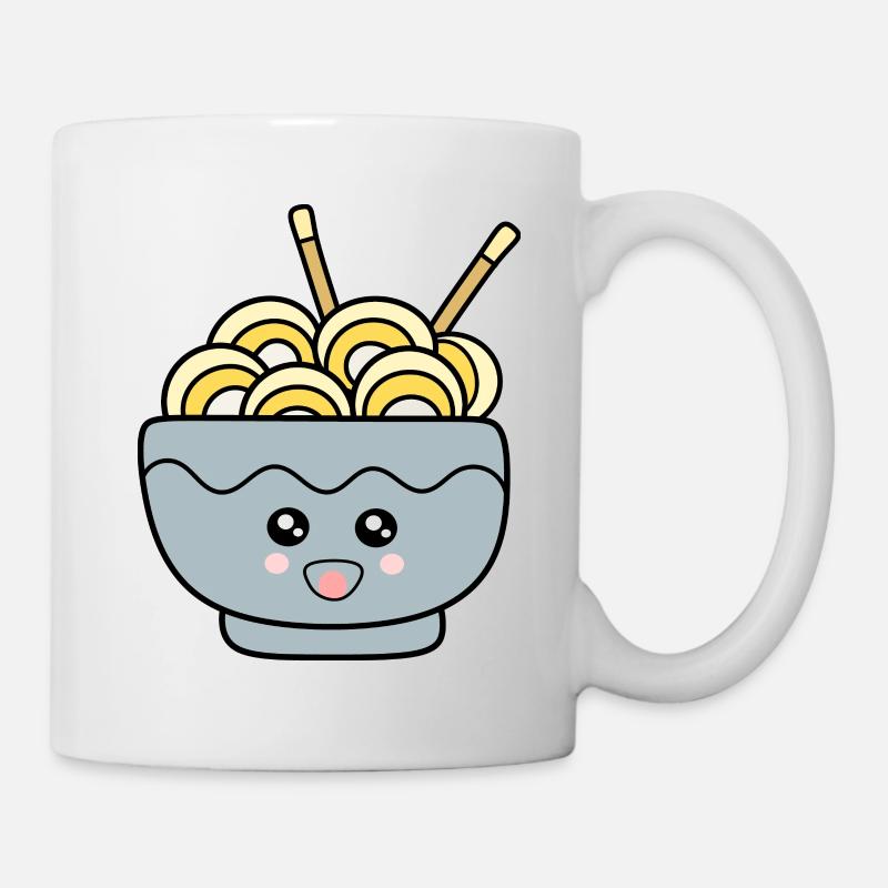 Ramen Nudeln Japan Küche - Tasse - Weiß