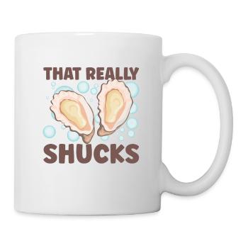 Oyster Lovers Drôle d’huître Oyster Shucker - Mug blanc - blanc - Droite