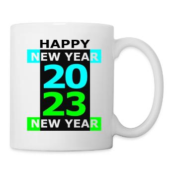 Happy New Year 2023 (2) - Mug - white - Right