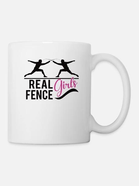 Escrimeuse Escrimeuse Escrimeuse - Mug blanc - blanc