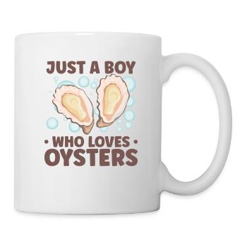 Oyster Lovers Funny Oyster Oyster Shucker - Mug - white - Right