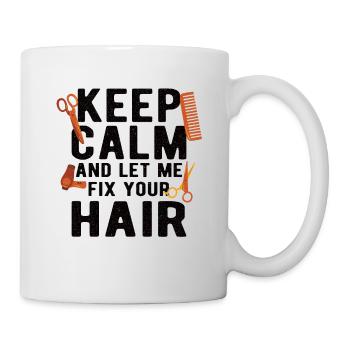 Coiffeur Coiffeur Coiffeur Coiffeur - Mug blanc - blanc - Droite
