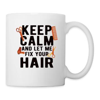 Coiffeur Coiffeur Coiffeur Coiffeur - Mug blanc - blanc - Droite