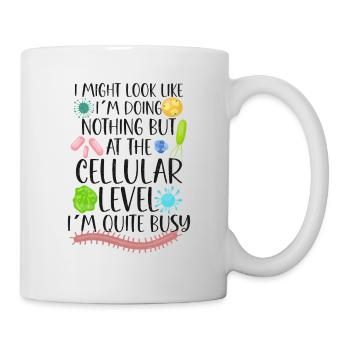 Microbiologist Microbiology Lab Staph Biology - Tasse - Weiß - Rechts