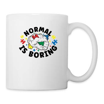 Autism Awareness Autism Disease Autistic Gift - Tasse - Weiß - Rechts
