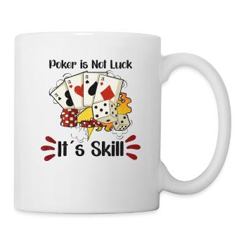 Poker Casino Joueur de Poker Jeu Roulette Cadeau - Mug blanc - blanc - Droite
