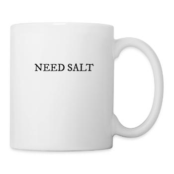 Cuisson au sel - Mug blanc - blanc - Droite