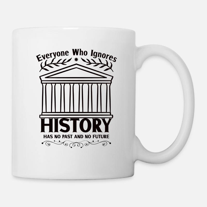 Historien de l’histoire Passionné d’histoire - Mug blanc - blanc