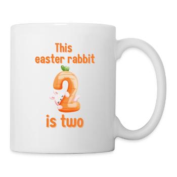 2nd birthday at Easter Easter two years old - Mug - white - Right