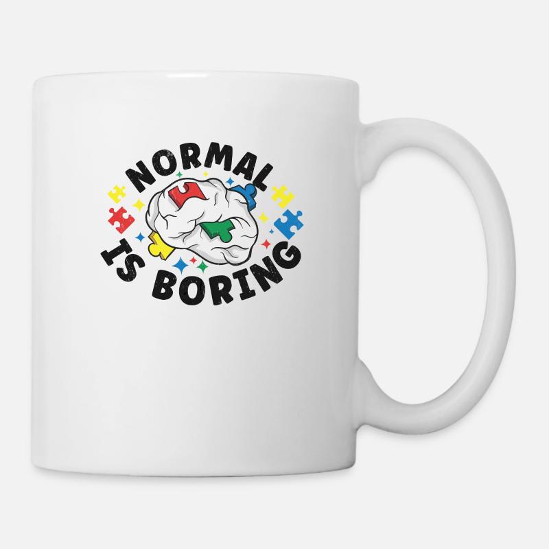 Autism Awareness Autism Disease Autistic Gift - Tasse - Weiß