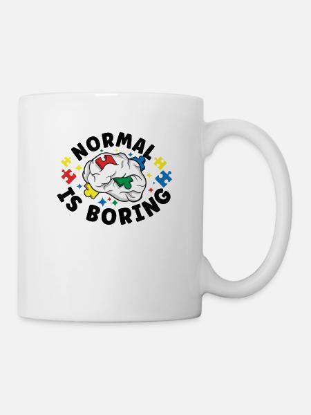 Autism Awareness Autism Disease Autistic Gift - Mug - white
