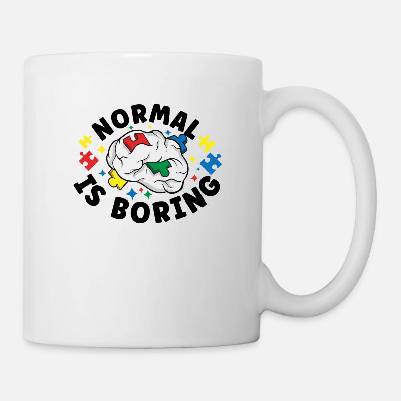 Autism Awareness Autism Disease Autistic Gift - Mug - white