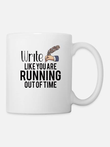 Auteur Ecrivent Littérature - Mug blanc - blanc