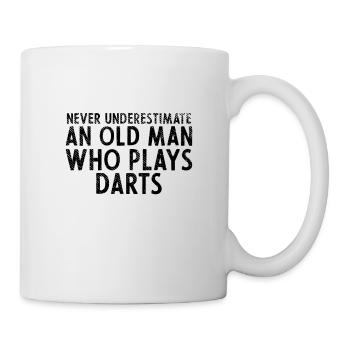Darts Dart Player Sayings - Mug - white - Right