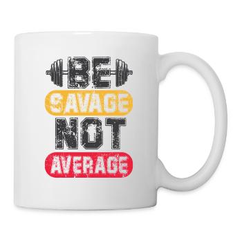Bodybuilder Kraftsport Fitness Motiv - Tasse - Weiß - Rechts