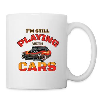 Tuning Spruch für Motorsport / Auto Fans - Tasse - Weiß - Rechts