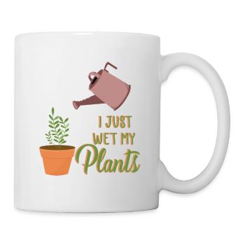 Garten Motiv Gärtner & Gärtnerin Spruch - Tasse - Weiß - Rechts