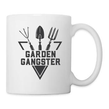 Garten Motiv Gärtner & Gärtnerin Spruch - Tasse - Weiß - Rechts
