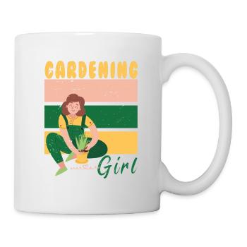 Garten Motiv Gärtner & Gärtnerin Spruch - Tasse - Weiß - Rechts