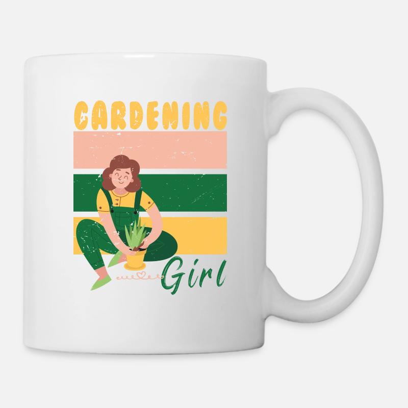 Garten Motiv Gärtner & Gärtnerin Spruch - Tasse - Weiß