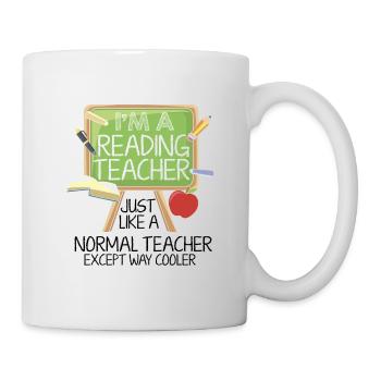 Teacher Reading Teacher - Mug - white - Right