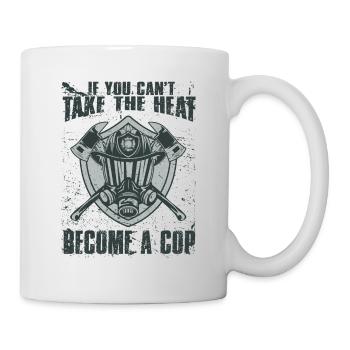 Feuerwehrmann Feuerwehr & Sprüche - Tasse - Weiß - Rechts