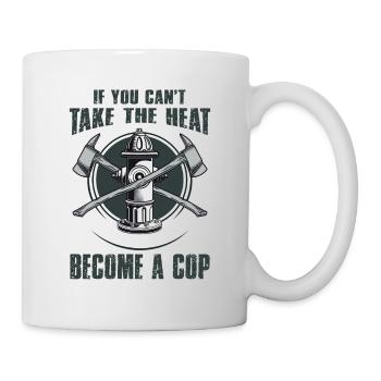 Feuerwehrmann Feuerwehr & Sprüche - Tasse - Weiß - Rechts