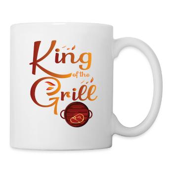 Lustiger Grill-Spruch I Grillen Motiv - Tasse - Weiß - Rechts