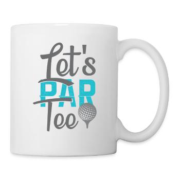Golf Geschenk Witz Golfspieler Golfer - Tasse - Weiß - Rechts
