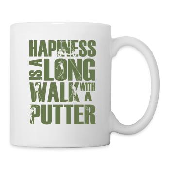 Golf Geschenk Witz Golfspieler Golfer - Tasse - Weiß - Rechts