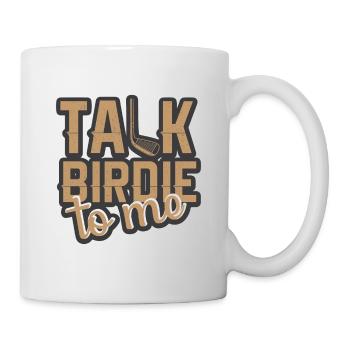 Golf Geschenk Witz Golfspieler Golfer - Tasse - Weiß - Rechts