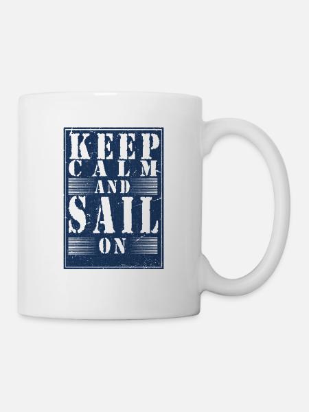Segeln & Geschenk Für Kapitäne & Segler - Tasse - Weiß