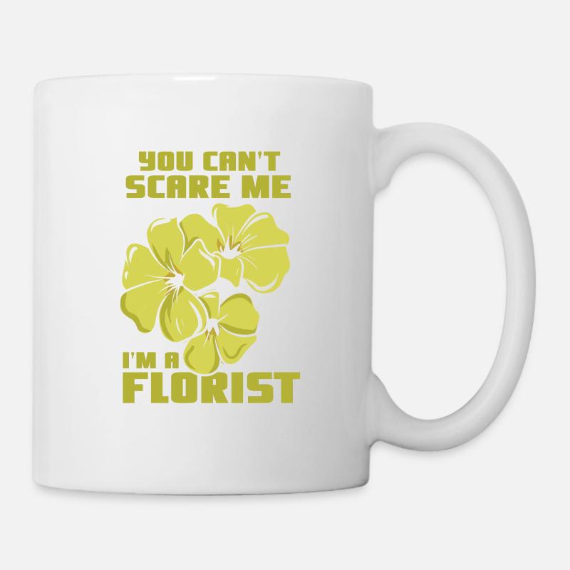 Florist Floristin Beruf - Tasse - Weiß